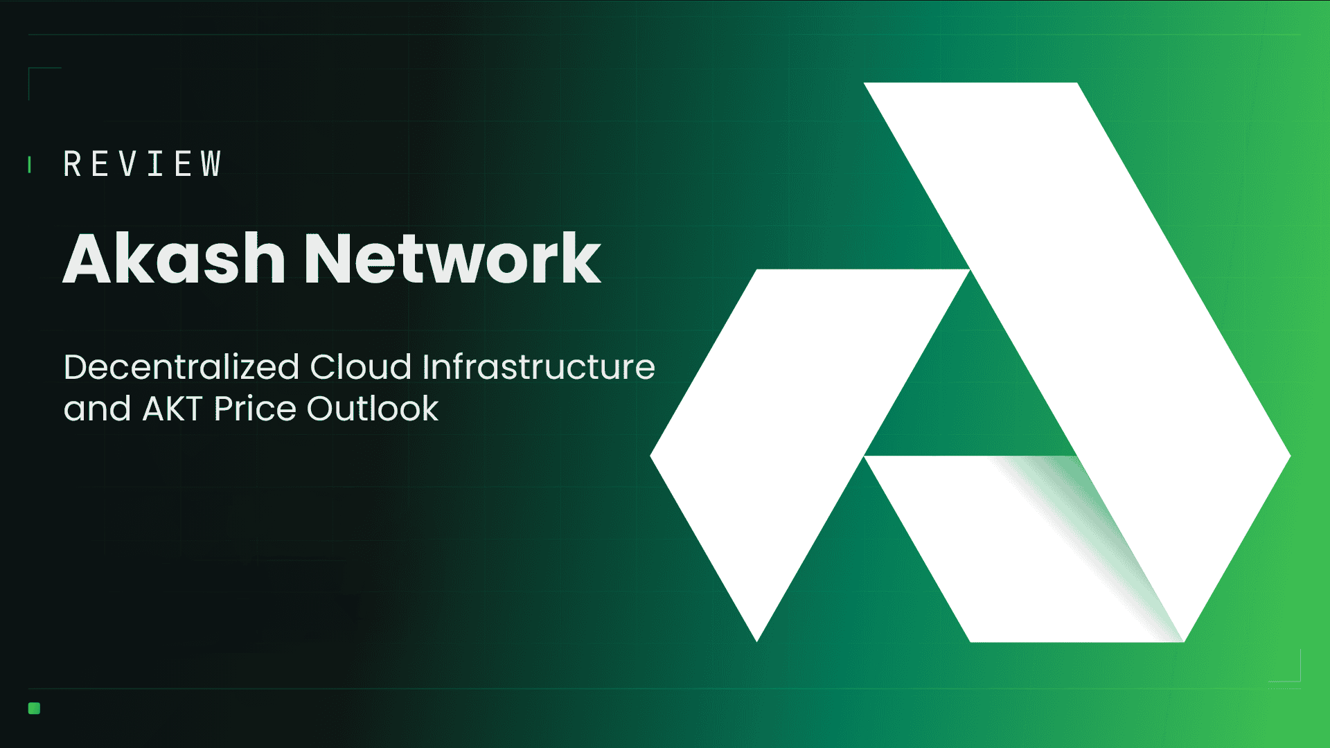Akash Network Akash Network: Decentralized Cloud Infrastructure and AKT Price Outlook